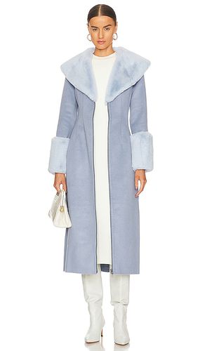 Giovanna Coat in Blue. - size L (also in M, S, XL, XS, XXS) - LPA - Modalova