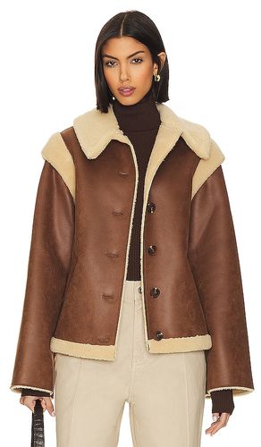 Bona Sherpa Jacket in Brown. - size L (also in XL) - LPA - Modalova