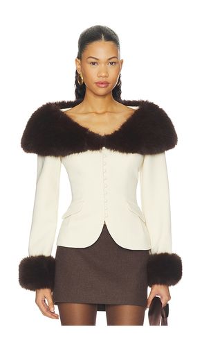 Elmira Faux Fur Jacket in . Size L. Also in M, S - LPA - Modalova