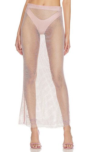 Bibiana Liquid Shine Maxi Skirt in . Size L - LPA - Modalova