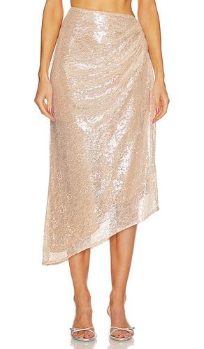 Aniella Midi Skirt in Nude. - size L (also in M, S) - LPA - Modalova