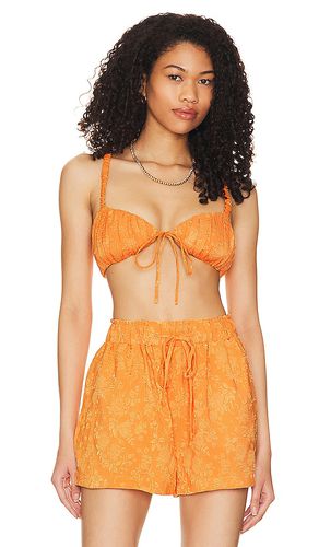 Robin scrunchie bralette top en color mandarina talla 1 en - Tangerine. Talla 1 (también en L, S) - LPA - Modalova