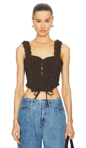 Taylie Cable Corset in . Size S, XL, XS - LPA - Modalova