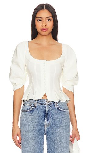 Sarita Blouse in White. - size M (also in S) - LPA - Modalova