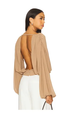 Davina Blouse in Brown. - size XS (also in S, M, L, XL) - LPA - Modalova