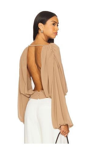 Davina Blouse in Brown. - size XS (also in XXS, S, M, L, XL) - LPA - Modalova