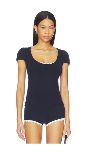 Champaux Lace Trim Top in . Taglia S. Also in M, L, XL - LPA - Modalova