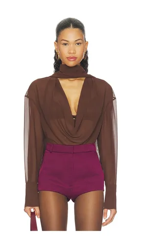 Samira Blouse in Brown. - size XS (also in S, M, XL) - LPA - Modalova