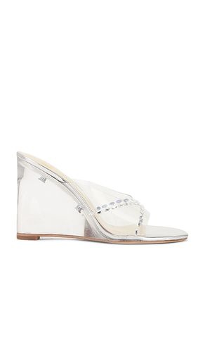 Andre Wedge in Metallic Silver. - size 10 (also in 5, 5.5, 6, 6.5, 7, 8, 9.5) - LPA - Modalova