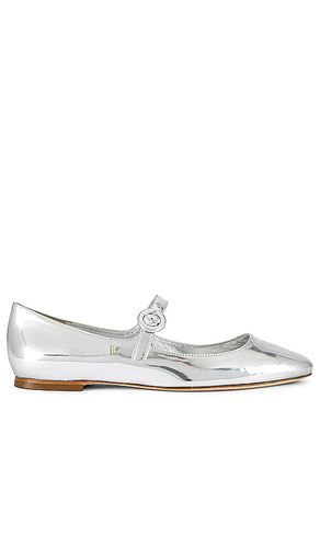 Zapatillas de ballet blair en color metálico talla 6.5 en - Metallic Silver. Talla 6.5 (también en 8.5) - Larroude - Modalova