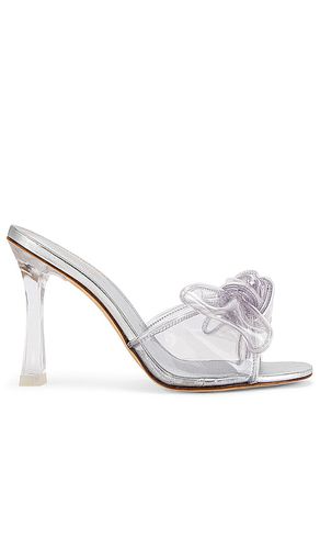 Mariah Heel in Metallic . - size 7 (also in 7.5, 8) - Larroude - Modalova