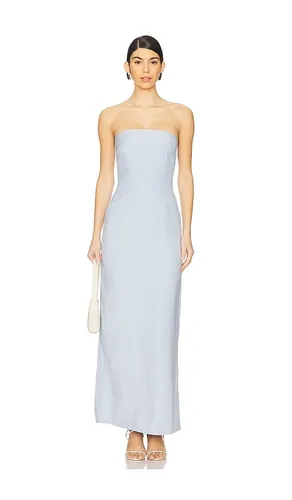 Romy Strapless Panel Back Dress in Baby Blue. - size L (also in M, XL) - La Porte - Modalova