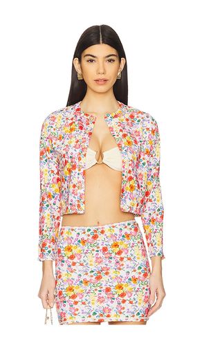 Lauren Swim Cardigan in Cream,Pink. - size L (also in S, XL, XS) - La Porte - Modalova