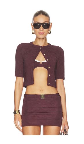 Lisa Cardigan in Brown. - size L (also in M, S, XL) - La Porte - Modalova