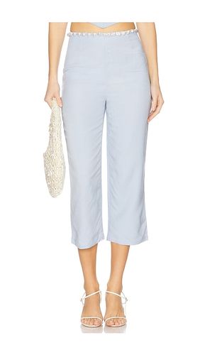 Jane Pearl Capri in Baby Blue. - size L (also in M, S, XL, XS) - La Porte - Modalova