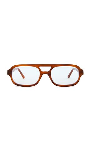 Sofia blue light glasses in color burnt orange size all - Lu Goldie - Modalova