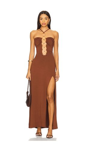 Halter Ring Long Dress in . Taglia L. Also in M - Luli Fama - Modalova