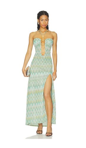 X REVOLVE Lucid Waters Halter Ring Long Dress in . Size M. Also in S - Luli Fama - Modalova