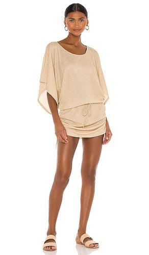 Cosita Buena South Beach Dress in Beige. - size L (also in M, S, XS) - Luli Fama - Modalova