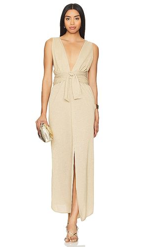 X REVOLVE Cosita Buena Convertible Maxi Dress in Beige. - size L (also in S, XS) - Luli Fama - Modalova