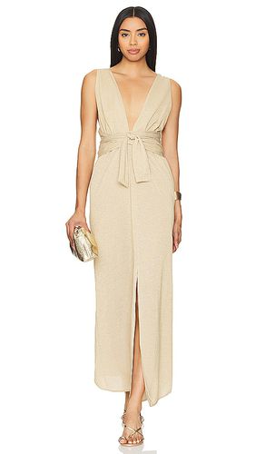 X REVOLVE Cosita Buena Convertible Maxi Dress in Beige. - size M (also in XS) - Luli Fama - Modalova