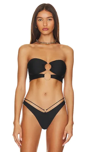 Double Loop Bandeau Bikini Top in . - size L (also in M, XL, XS) - Luli Fama - Modalova