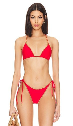 Luli Chic Seamless Triangle Bikini Top in . - size M (also in S) - Luli Fama - Modalova