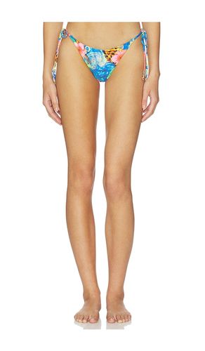 Jungle Reign Reversible Seamless Ruched Back in Royal,Yellow. - size L (also in M, S) - Luli Fama - Modalova