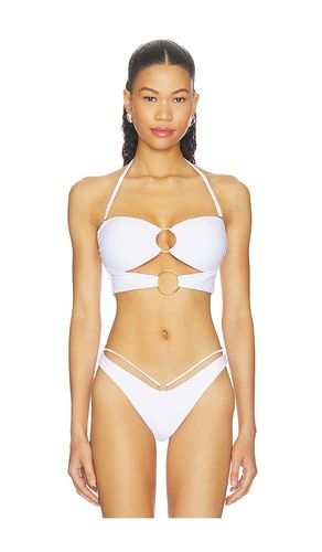 X REVOLVE Double Loop Bandeau Crop Top in . - size L (also in M, S) - Luli Fama - Modalova