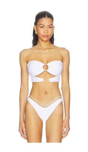 X REVOLVE Double Loop Bandeau Crop Top in . - size L (also in M, S) - Luli Fama - Modalova