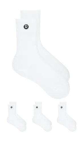 Daily Essential Socks 3 Pair in . - size L (also in M, S) - lululemon - Modalova