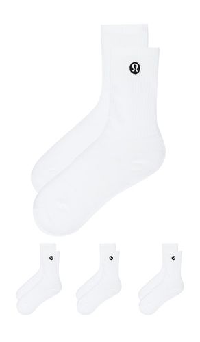 Daily Essential Socks 3 Pair in . Taglia L. Also in M, S - lululemon - Modalova