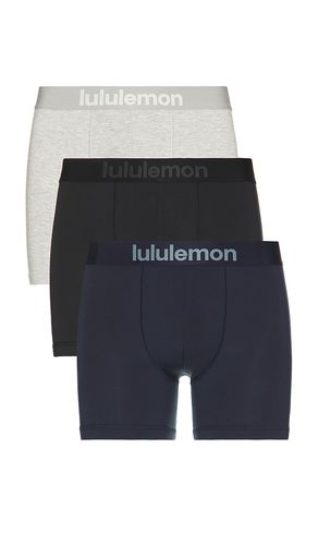 Always In Motion Boxer Brief 5 3 Pack in Black. - size L (also in M, S, XL/1X) - lululemon - Modalova