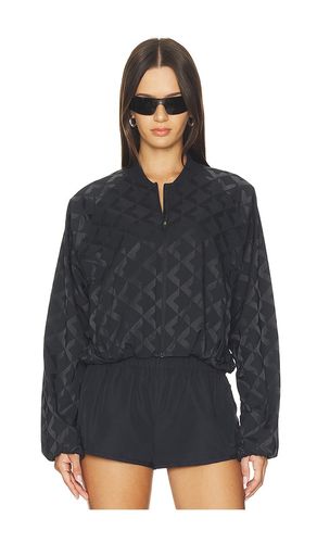 Monogram Satin Track Jacket in . - size L (also in M, S, XL, XS, XXS) - lululemon - Modalova