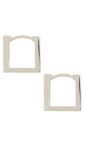 Square Hoop Earrings in - LOUPN - Modalova