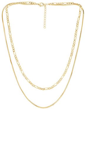 Collar cecilia en color oro metálico talla all en - Metallic Gold. Talla all - Luv AJ - Modalova