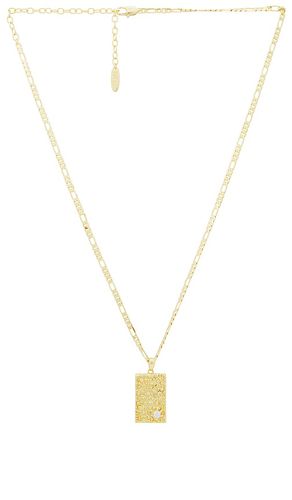 Collar de etiqueta tunie en color oro metálico talla all en - Metallic Gold. Talla all - Luv AJ - Modalova