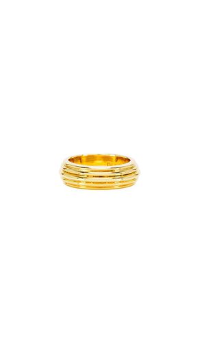 Remy Ridged Ring in Metallic . - size 5 (also in 6, 7, 8) - Luv AJ - Modalova