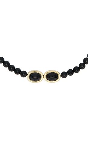 The Midnight Mesa Beaded Necklace in - Luv AJ - Modalova