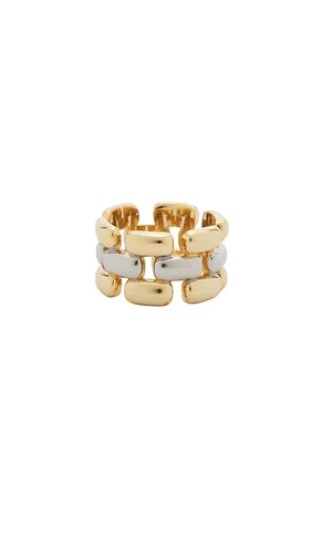 The Noir Link Ring in . Size 5. Also in 6, 7 - Luv AJ - Modalova