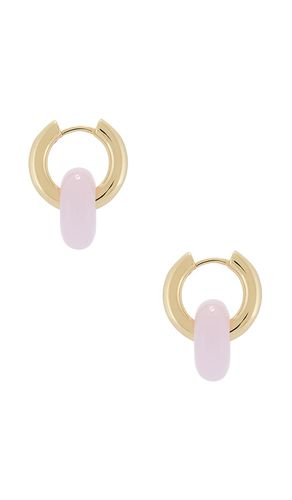 The Rio Washer Hoops in - Luv AJ - Modalova