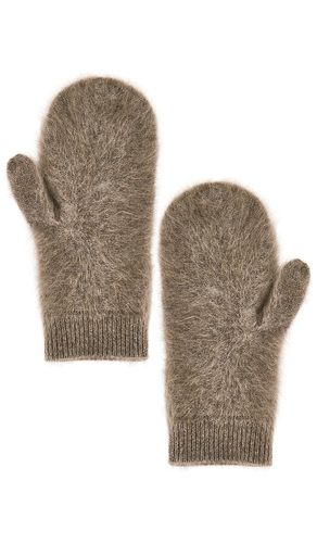 Lisa Yang Brushed Mittens in Beige - Lisa Yang - Modalova