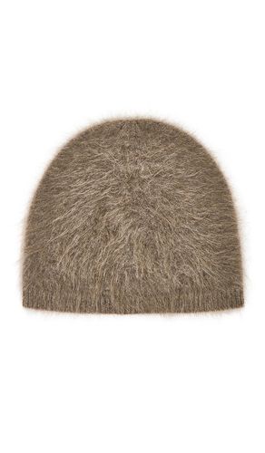 Lisa Yang Brushed Beanie in Beige - Lisa Yang - Modalova