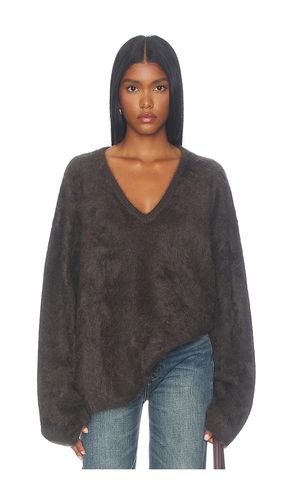 Margareta Sweater in Brown. - size 0 (also in 1, 2) - Lisa Yang - Modalova