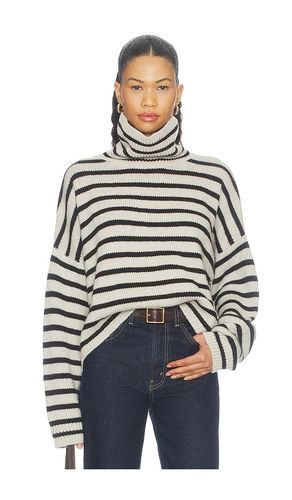 Zerlina Stripes Sweater in Black & White. - size 0 (also in 1, 2) - Lisa Yang - Modalova