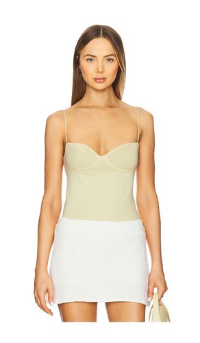 Alicia Top in Butter Yellow in Lemon. - size 0 (also in 1, 2) - Lisa Yang - Modalova