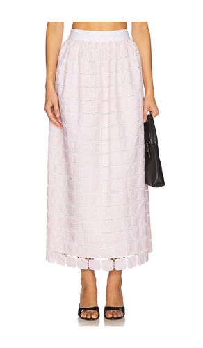 Maggie Skirt in Blush. - size L (also in M, S, XL, XS) - Maude Club - Modalova