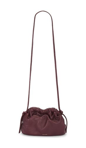 Mini cloud clutch in color burgundy size all - Mansur Gavriel - Modalova