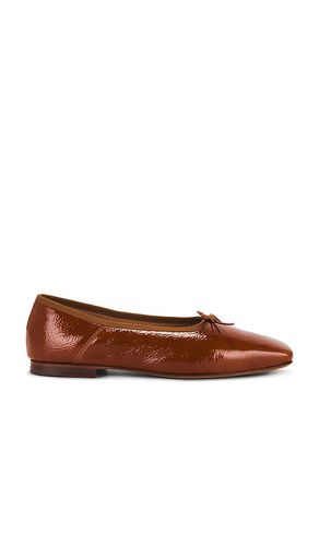 Square Toe Ballerina Flat in Tan. - size 36 (also in 36.5, 37, 37.5, 38, 38.5, 39, 39.5, 40) - Mansur Gavriel - Modalova