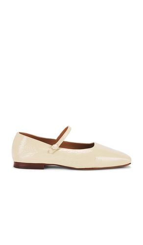 Square Toe Mary Jane Flat in Cream. - size 36 (also in 39, 41) - Mansur Gavriel - Modalova